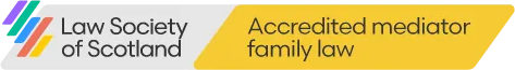 Law Society of Scotland accredited mediator, family law